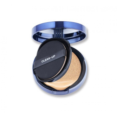 Антивозрастной Тональный Крем Кушон № 19 CU CLEAN-UP Skinfit Cushion Pact SPF 50+/PA+++, 15 г + 15 г