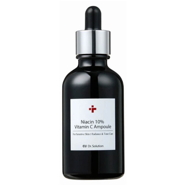 Ампульная Сыворотка с Ниацинамидом 10% и Витамином С CU DR.SOLUTION Niacin 10% Vitamin C Ampoule, 50 мл